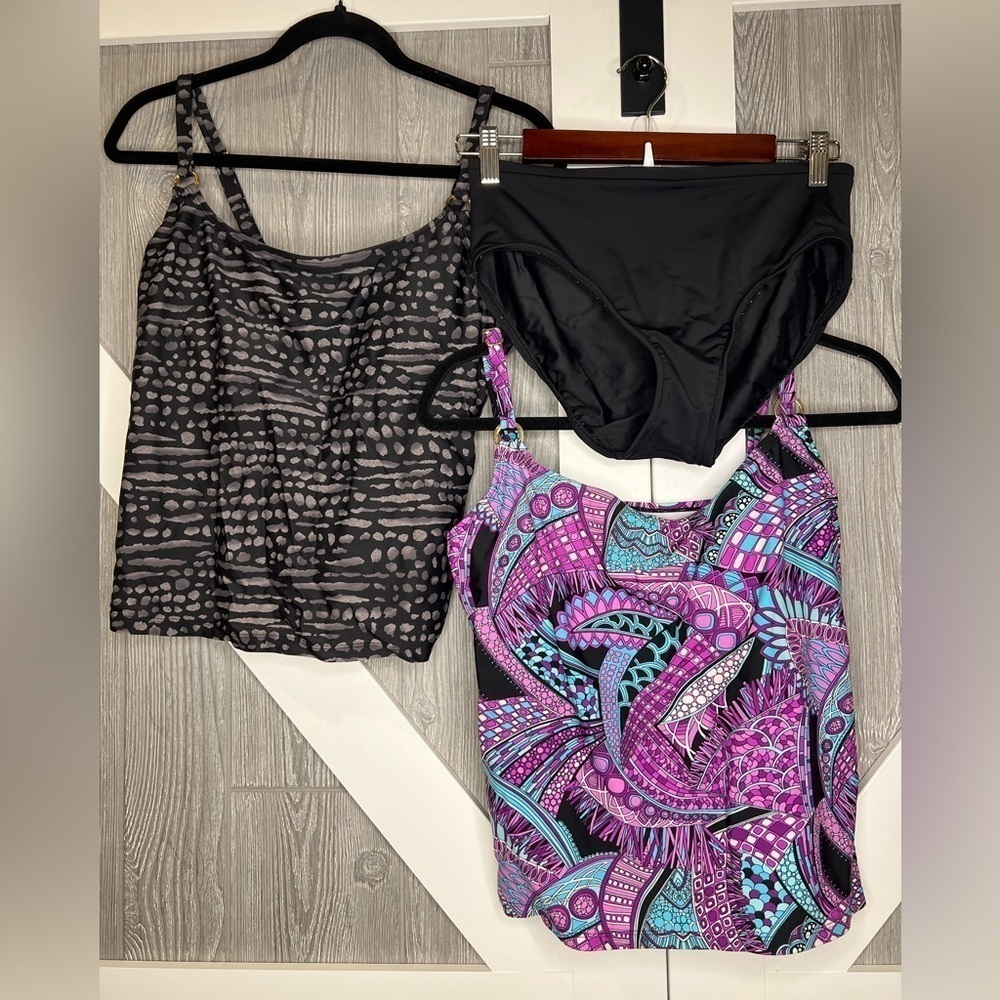 D19.09 Island Escape 3 pc Swim Mix-and-match Size 8/10 Medium.